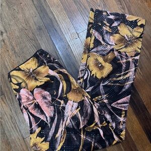 Cache Multicolor Patterned pants